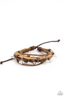 Run The Rapids - Brown Urban Bracelet Paparazzi