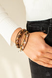 Run The Rapids - Brown Urban Bracelet Paparazzi