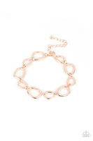 All That Mod - Rose Gold Bracelet Paparazzi