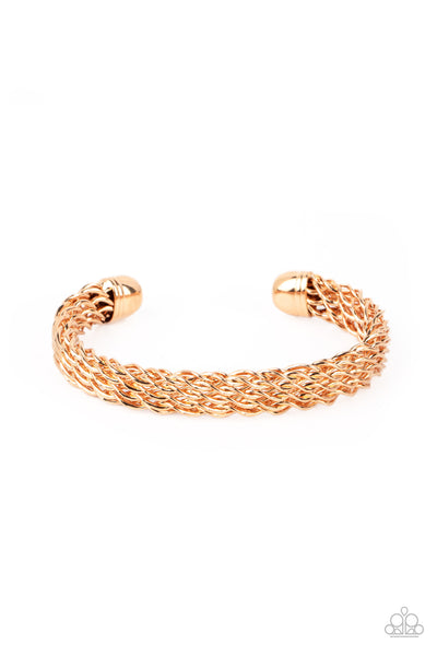 Metamorphosis - Gold Bracelet Paparazzi