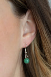 Desert Mystery - Green Necklace Paparazzi