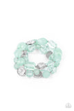 Oceanside Bliss - Green Bracelet Paparazzi