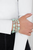 Oceanside Bliss - Green Bracelet Paparazzi