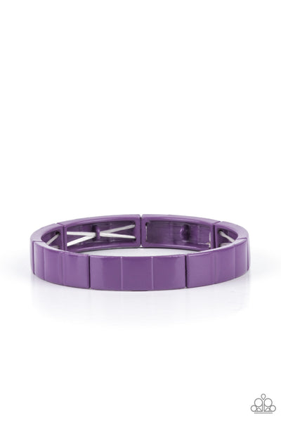 Material Movement - Purple Bracelet Paparazzi