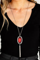 Timeless Talisman - Red Necklace Paparazzi