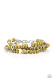 Desert Decorum - Green Bracelet Paparazzi