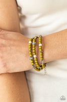 Desert Decorum - Green Bracelet Paparazzi