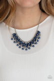 Champagne Dreams - Blue Necklace Paparazzi