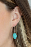 Blazing Saddles - Blue Necklace Paparazzi