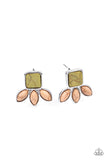 Hill Country Blossoms - Multi-Colored Earrings Paparazzi