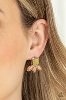 Hill Country Blossoms - Multi-Colored Earrings Paparazzi