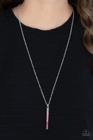 Tower Of Transcendence - Pink Necklace Paparazzi