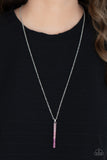 Tower Of Transcendence - Pink Necklace Paparazzi