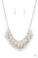 Champagne Dreams - White Necklace Paparazzi