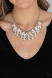 Champagne Dreams - White Necklace Paparazzi