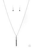 Tower Of Transcendence - Black Necklace Paparazzi