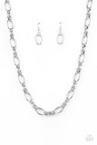 Defined Drama - Silver Necklace Paparazzi