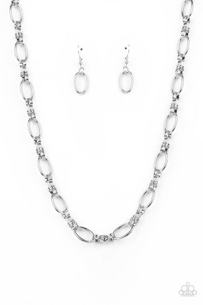 Defined Drama - Silver Necklace Paparazzi