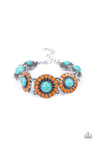 Bodaciously Badlands - Orange Bracelet Paparazzi