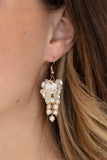 Bountiful Bouquets - Gold Earrings Paparazzi