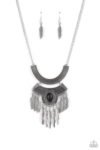 Desert Devotion - Black Necklace Paparazzi