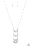 Half-Moon Child - Silver Necklace Paparazzi