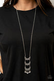 Half-Moon Child - Silver Necklace Paparazzi