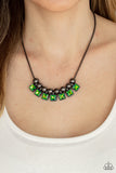 Graciously Audacious - Green Necklace Paparazzi