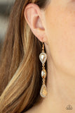 Test of TIMELESS - Gold Earrings Paparazzi