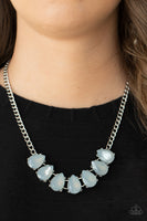 Above The Clouds - Silver Necklace Paparazzi