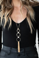 Join The Circle - Gold  Necklace Paparazzi