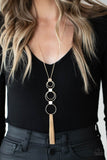 Join The Circle - Gold  Necklace Paparazzi