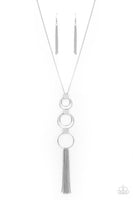 Join The Circle - Silver Necklace Paparazzi