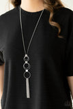 Join The Circle - Silver Necklace Paparazzi