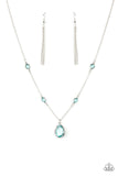Romantic Rendezvous - Blue Necklace Paparazzi