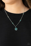 Romantic Rendezvous - Blue Necklace Paparazzi