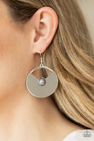 Record-Breaking Brilliance - Silver Earrings Paparazzi