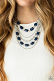 Standout Strands - Blue Necklace Paparazzi