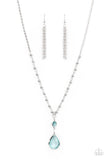Titanic Splendor - Blue Necklace Paparazzi