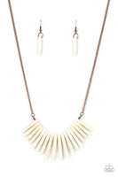 Exotic Edge - Copper Necklace Paparazzi