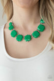 Prismatic Prima Donna - Green Necklace Paparazzi