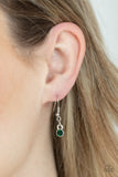Aztec Apex - Green Necklace Paparazzi