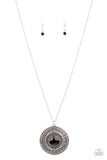 Aztec Apex - Black Necklace Paparazzi