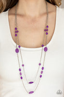 Day Trip Delights - Purple Necklace Paparazzi