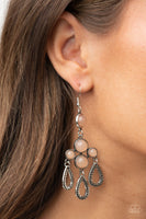 Mediterranean Magic - Brown Earrings Paparazzi