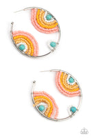 Rainbow Horizons - Multi-Colored Earrings Paparazzi