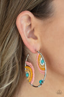 Rainbow Horizons - Multi-Colored Earrings Paparazzi