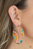 Rainbow Horizons - Multi-Colored Earrings Paparazzi