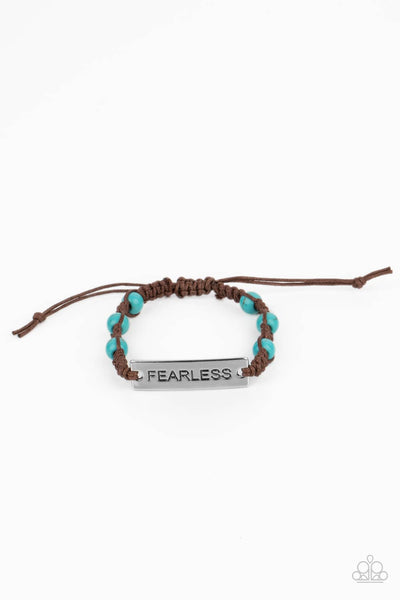 Conversation Piece - Blue Bracelet Paparazzi