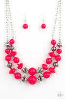 Upscale Chic - Pink Necklace Paparazzi